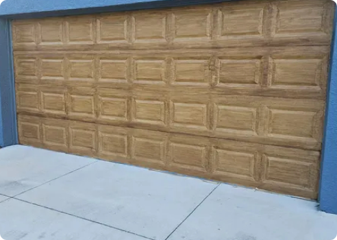 Modern wood ceiling porch structure view